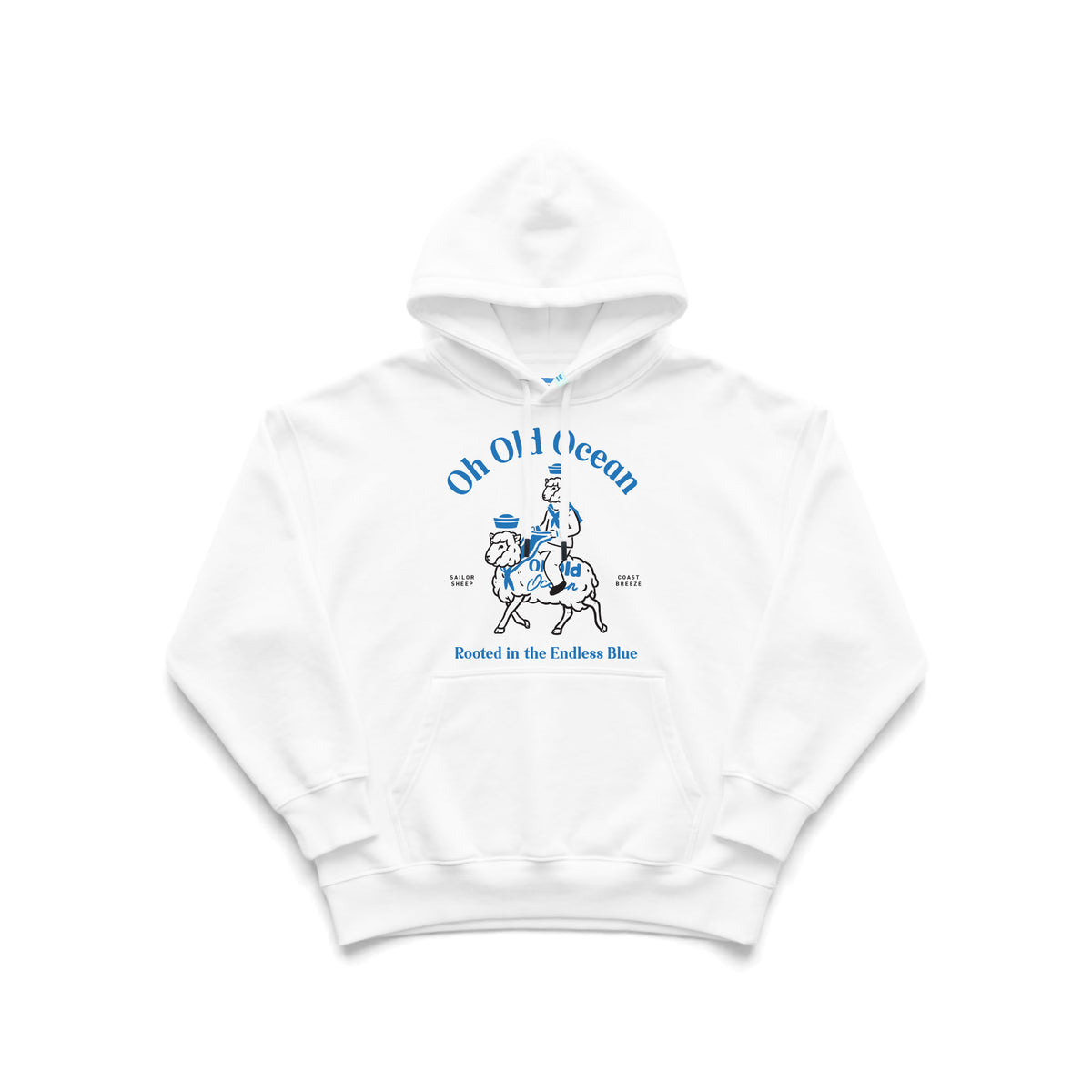 Rooted in the Endless Blue Graphic Hoodie