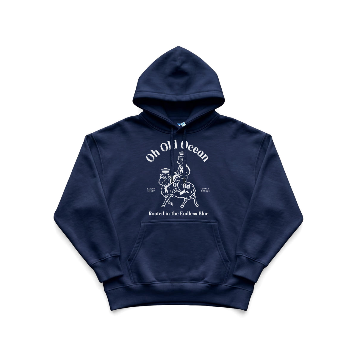 Rooted in the Endless Blue Graphic Hoodie
