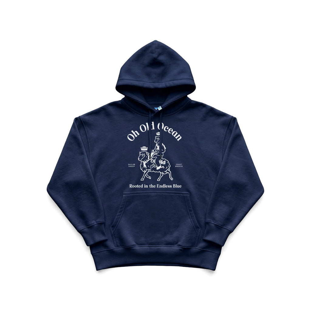 Rooted in the Endless Blue Graphic Hoodie