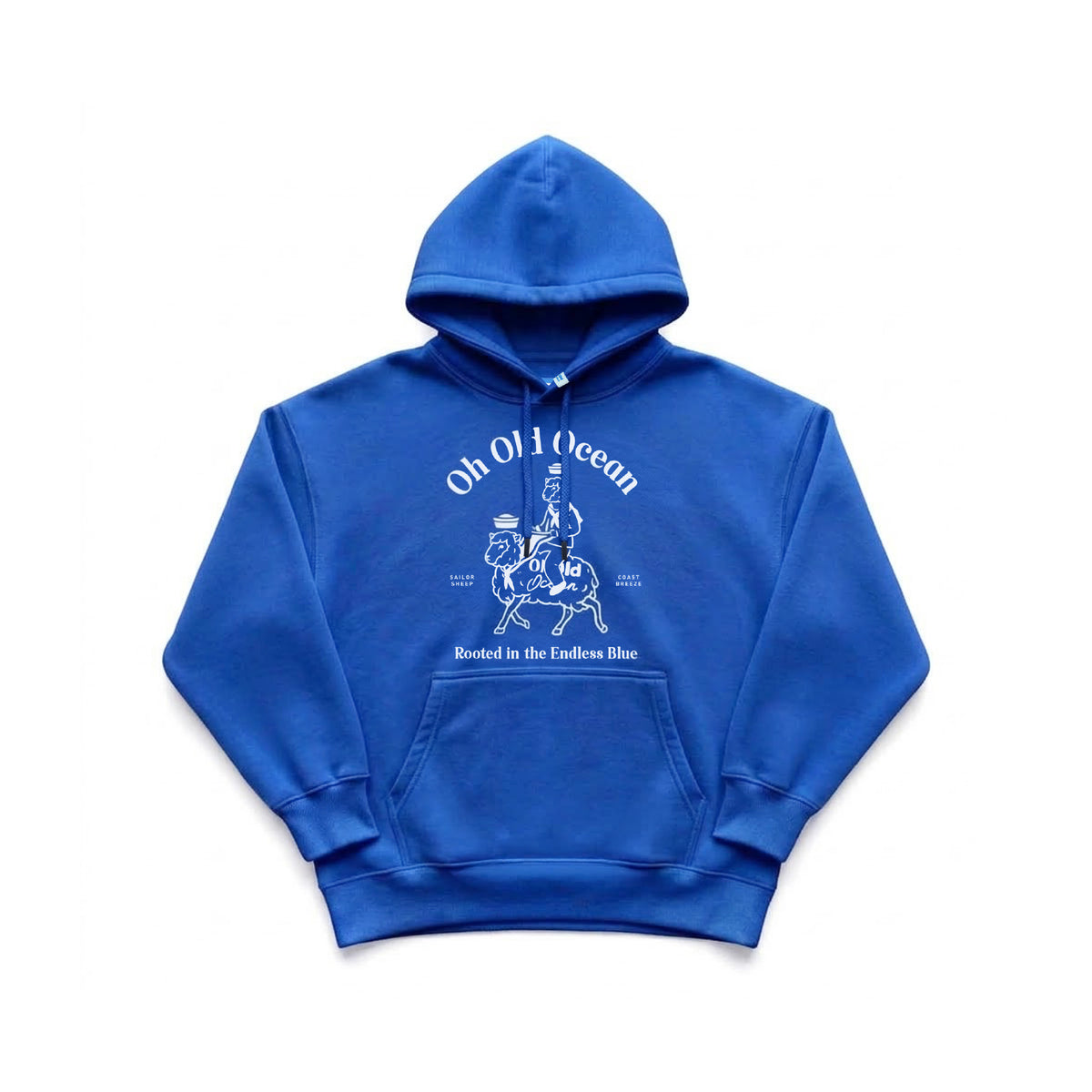 Rooted in the Endless Blue Graphic Hoodie