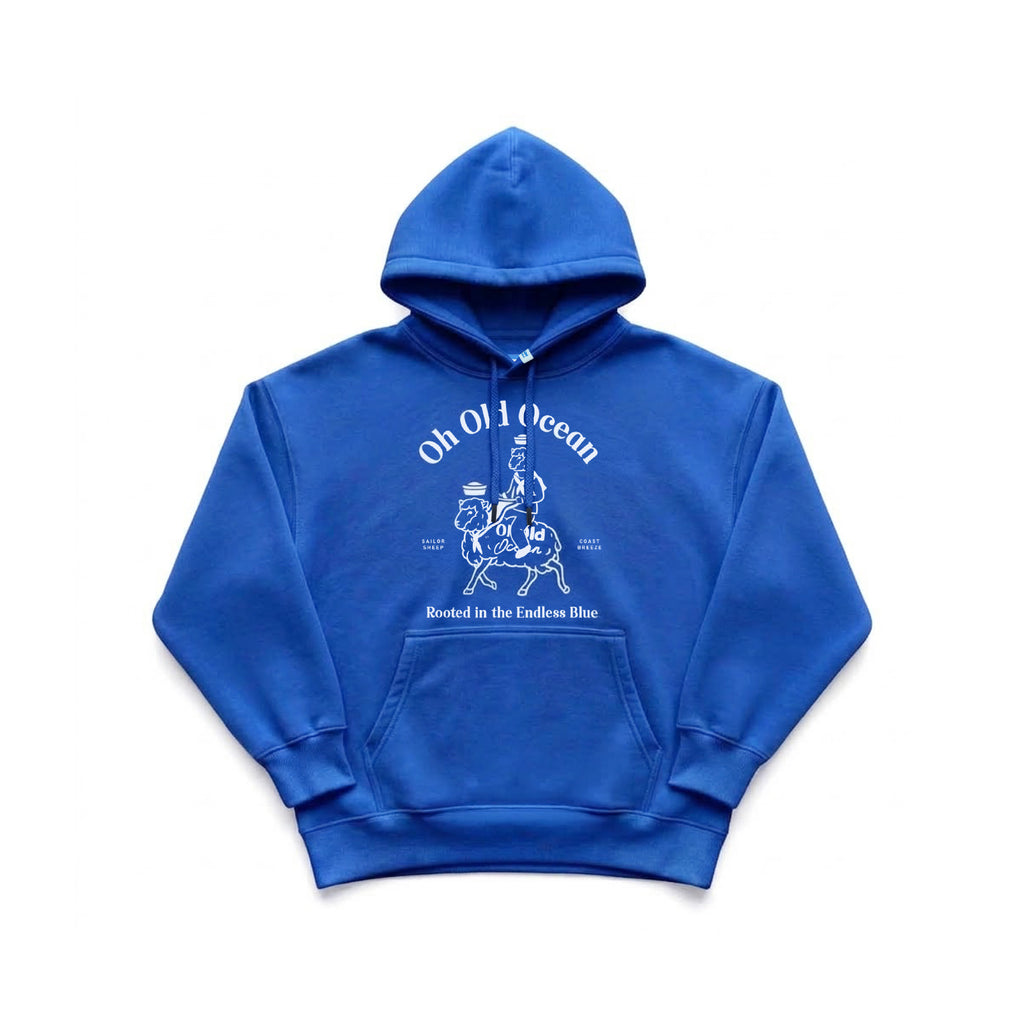 Rooted in the Endless Blue Graphic Hoodie