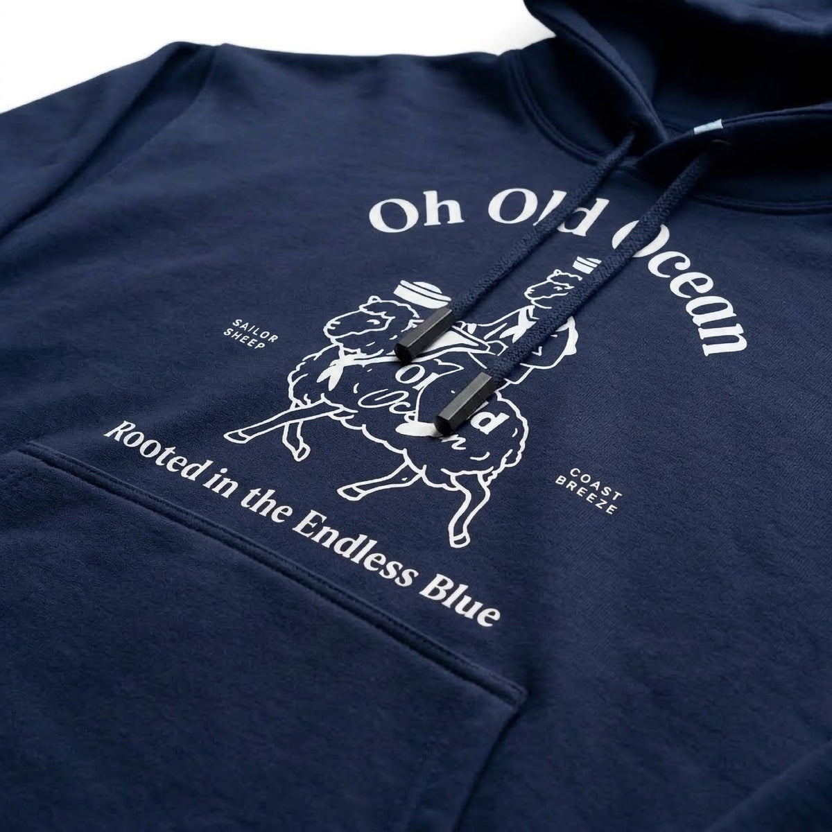Rooted in the Endless Blue Graphic Hoodie