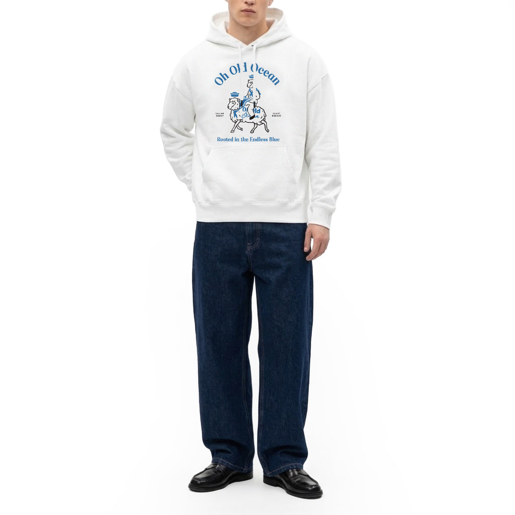 Rooted in the Endless Blue Graphic Hoodie