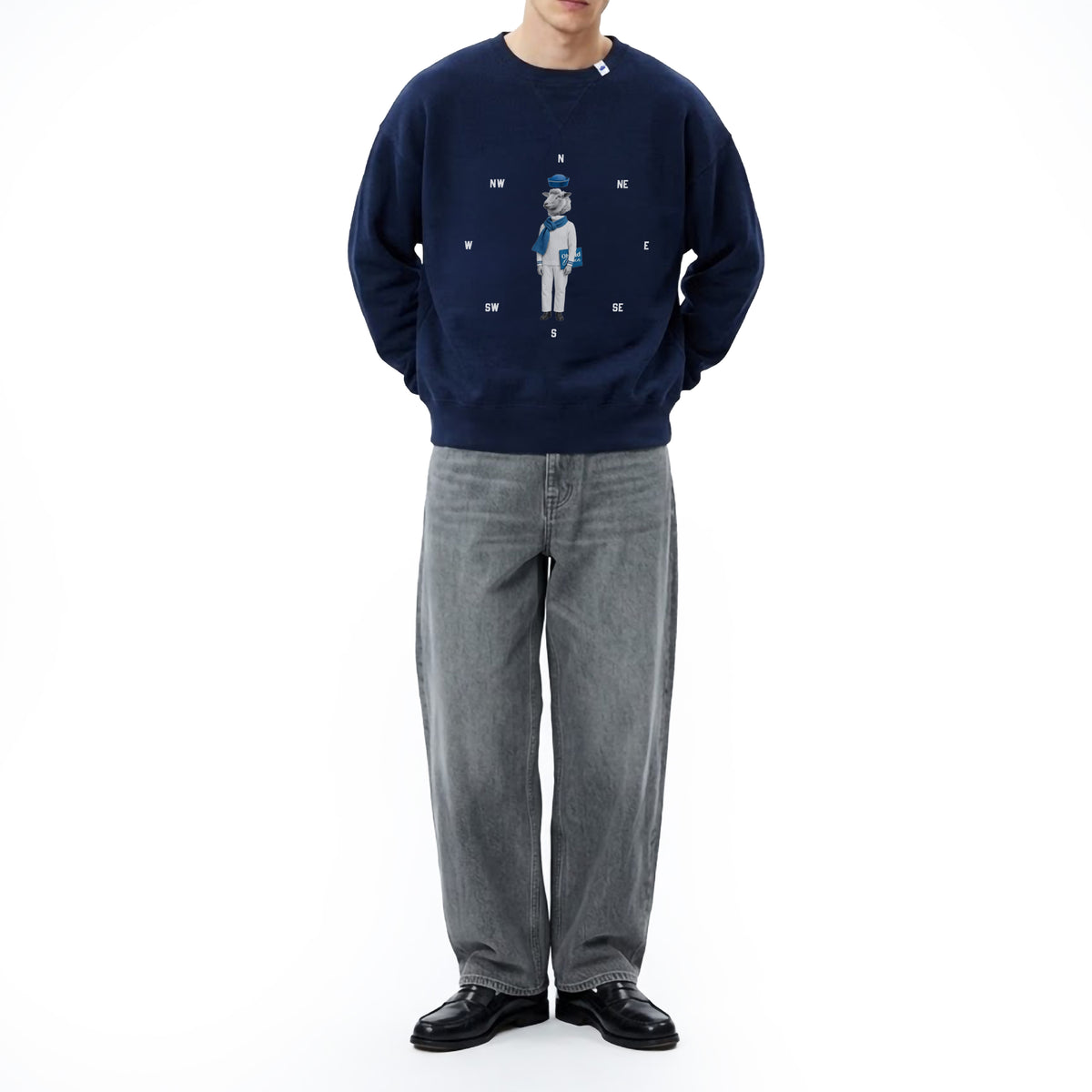 Nautical Compass Sweatshirt